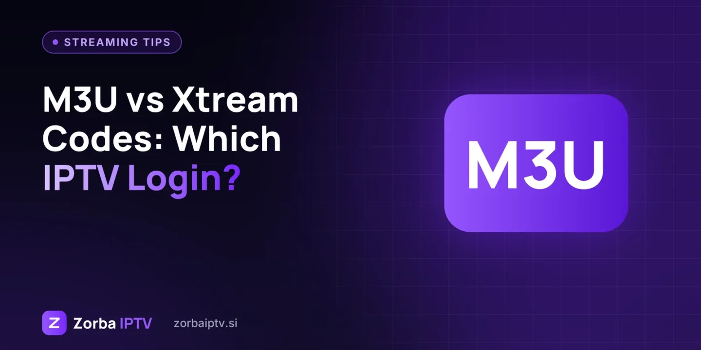 M3U Playlist vs Xtream Codes API: Which IPTV Login Format Should You Use?